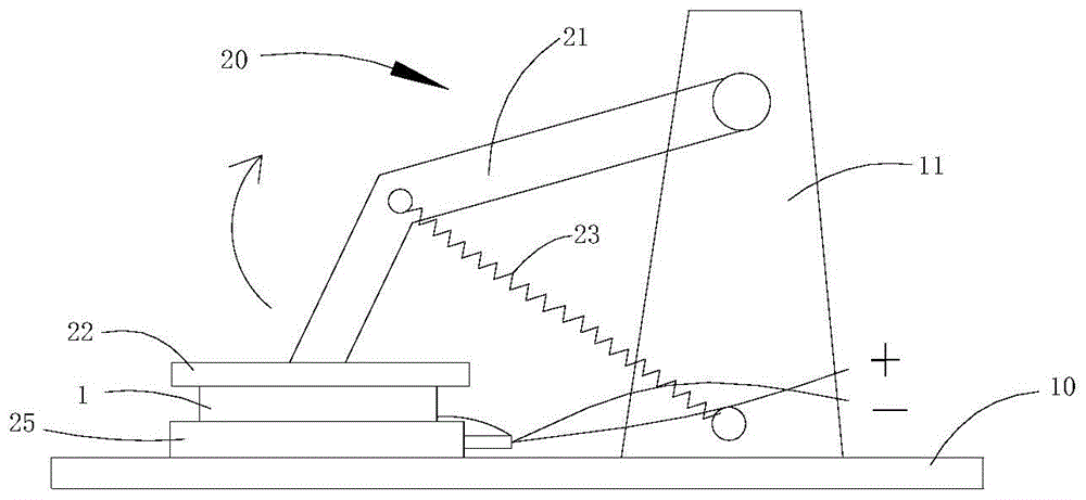 Motor life test tooling