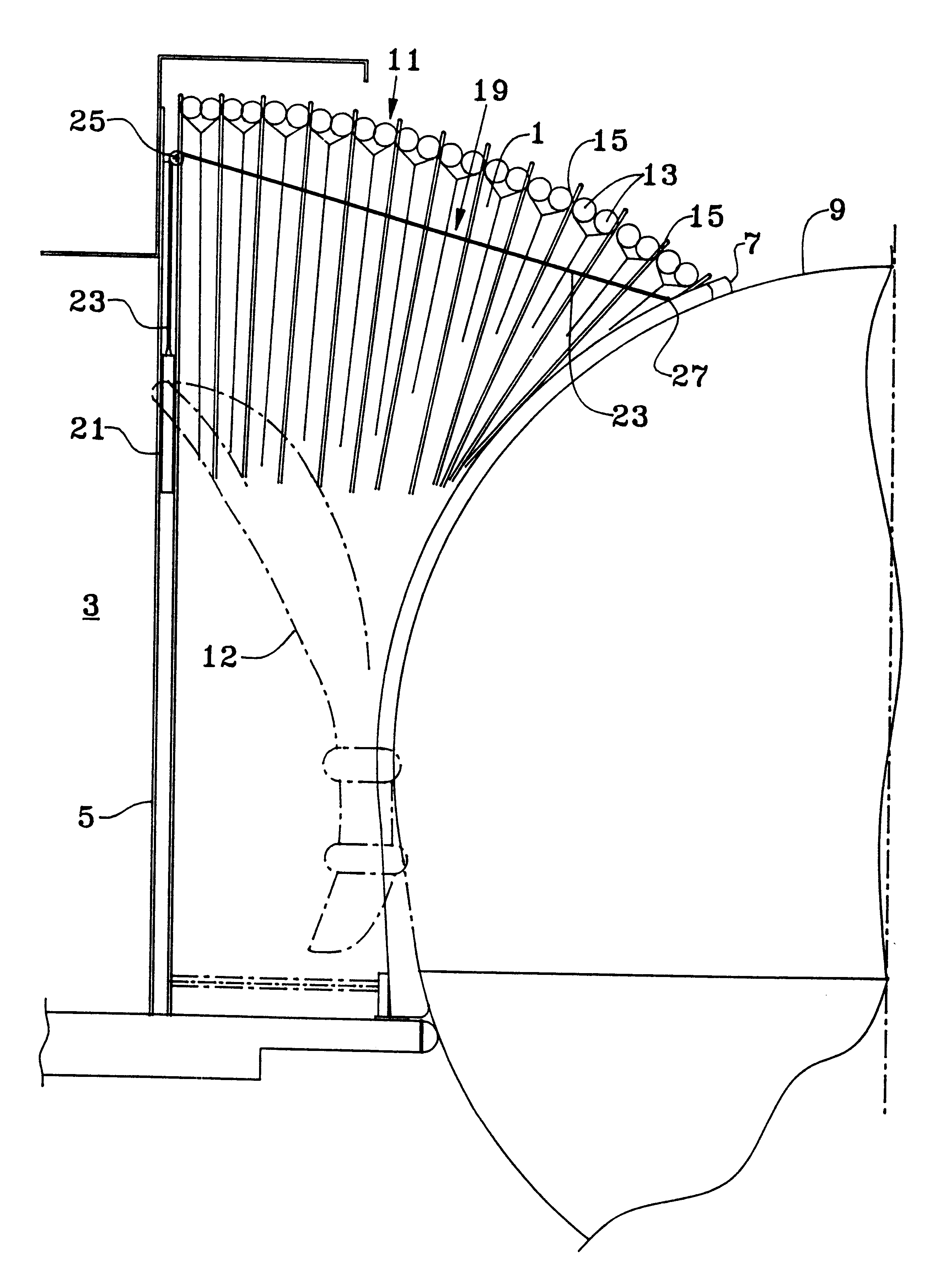 Bellows and corridor for access to airplanes