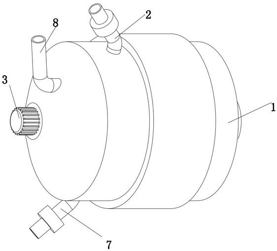 Centrifugal film evaporator