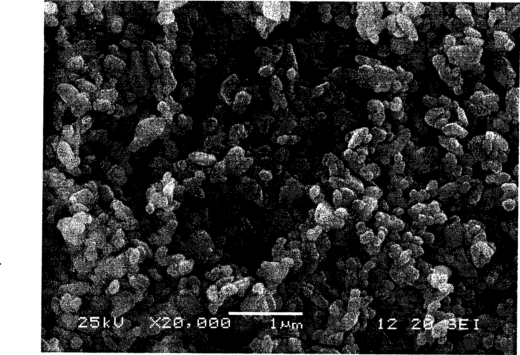 Preparation of subsphaeroidal barium sulfate by sulfuric acid process and use in copper foil substrate