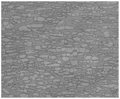 Separation method of two-phase structure in duplex stainless steel, reticular ferrite microporous material