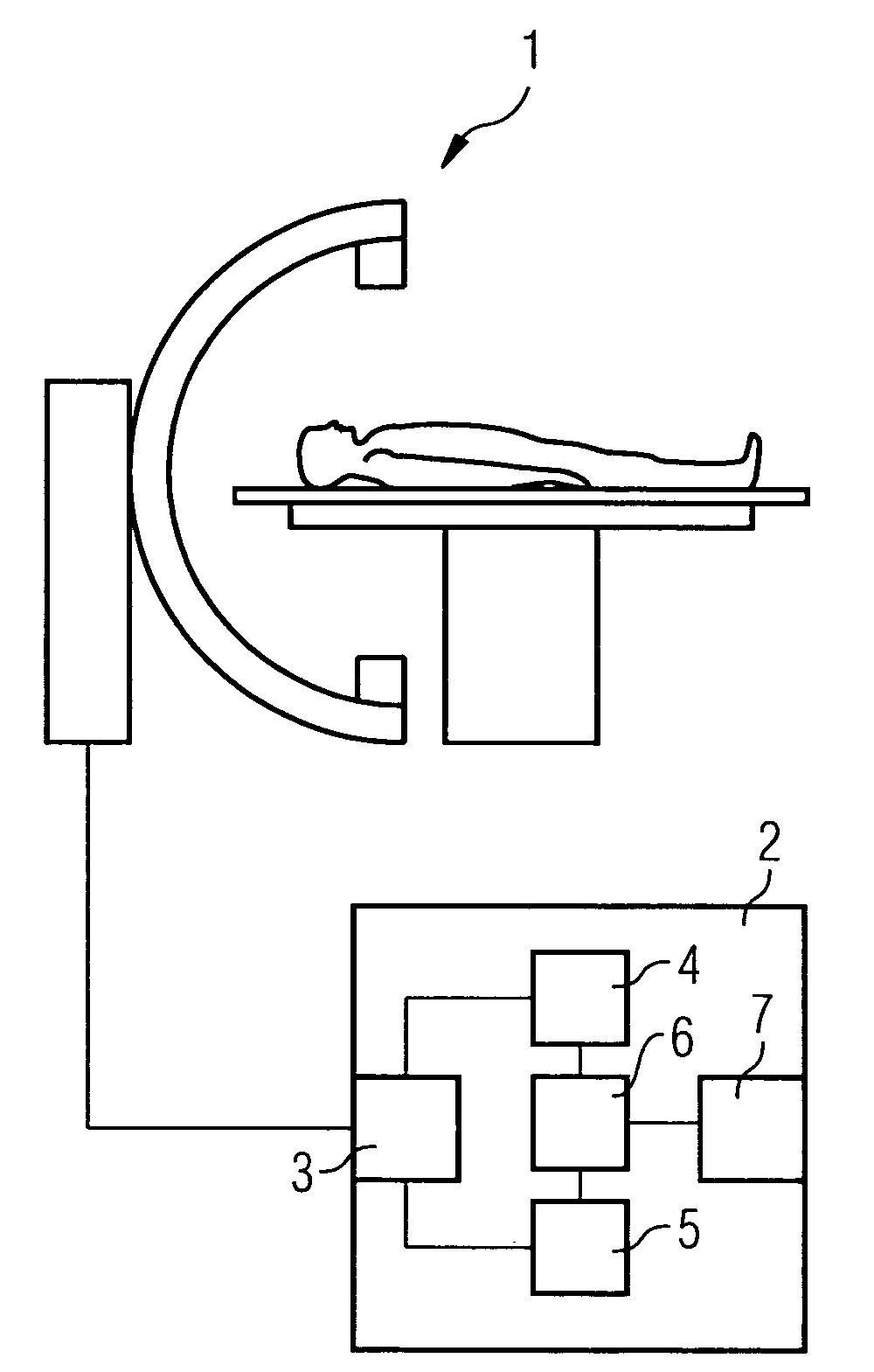 Method and device for correction motion in imaging during a medical intervention