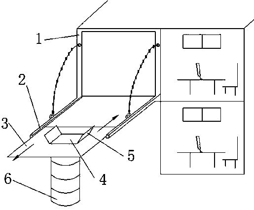 Portable single escape system