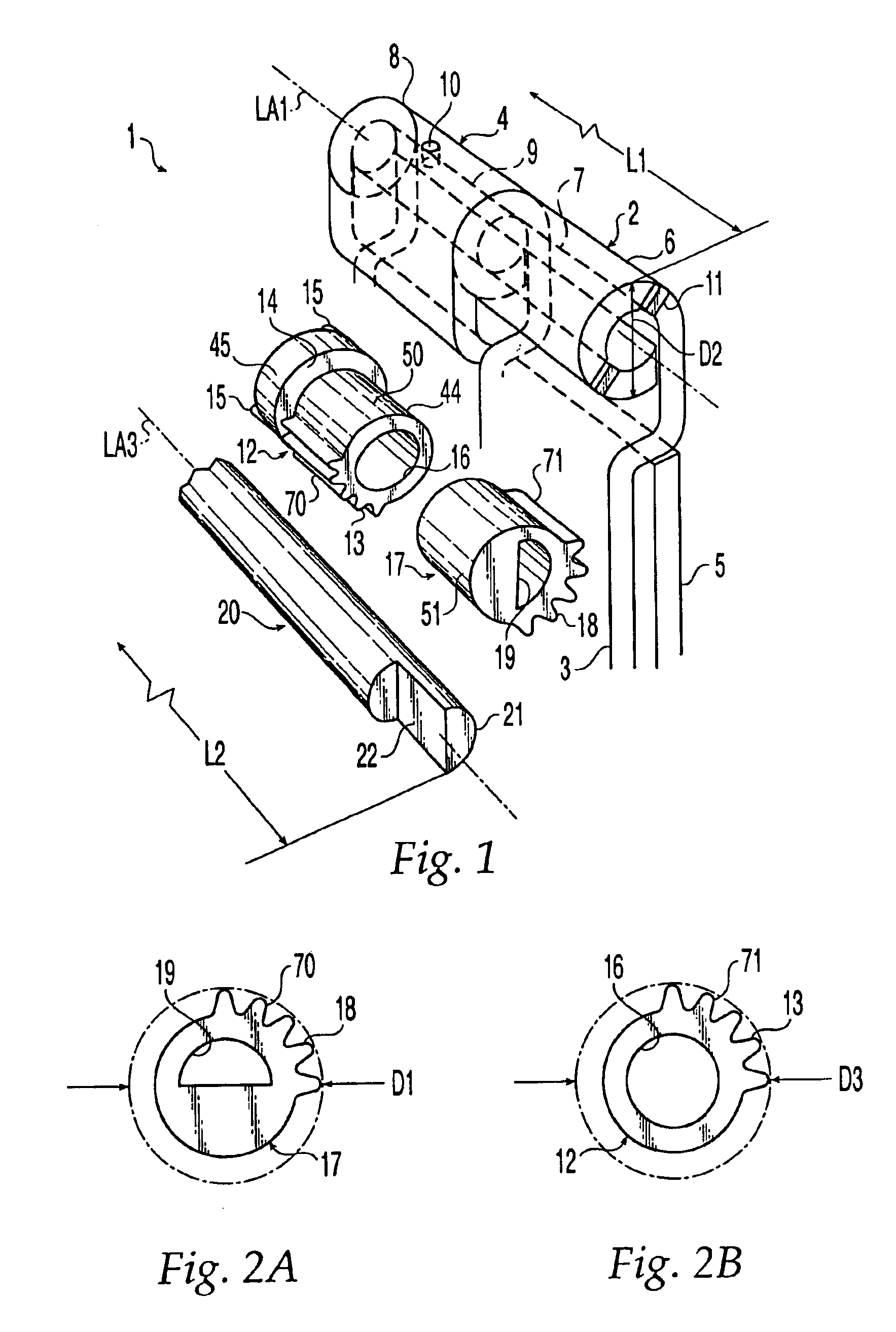 Covered pinned hinge