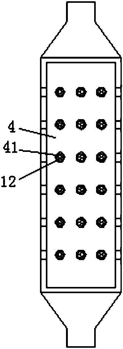 Wastewater centrifugal treatment device