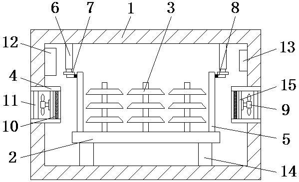 Dustproof high-voltage vacuum circuit breaker