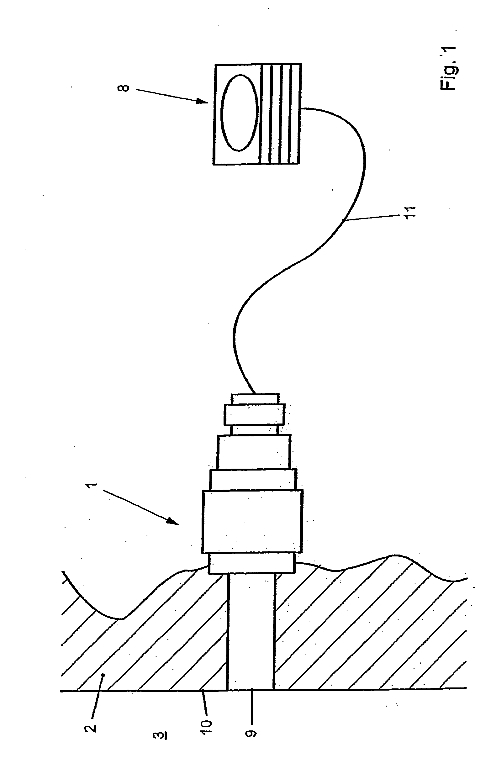 Method for operating a tool shaft