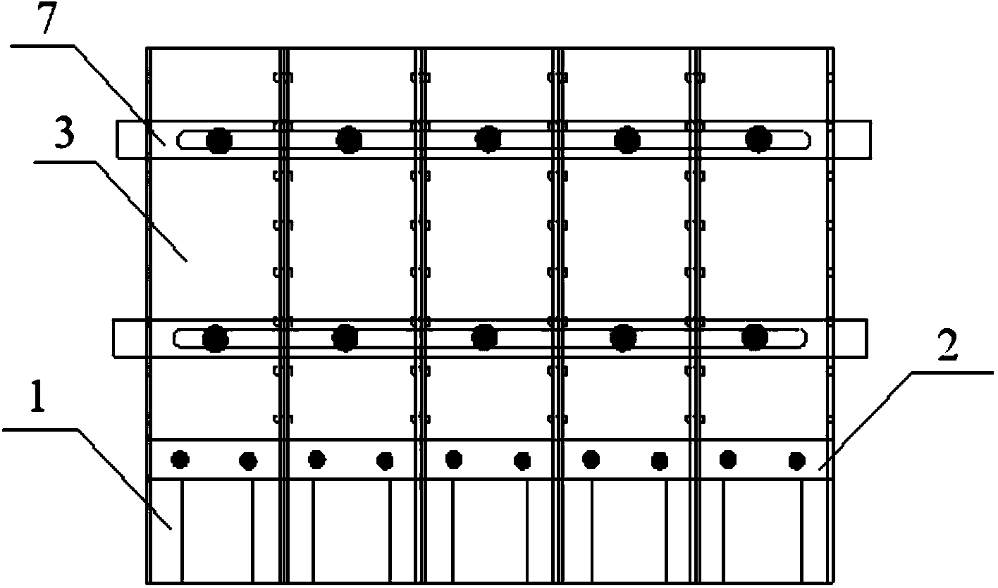 Modularized analog simulation experiment device achieving rapid installation, excavation and disassembly and operation method thereof