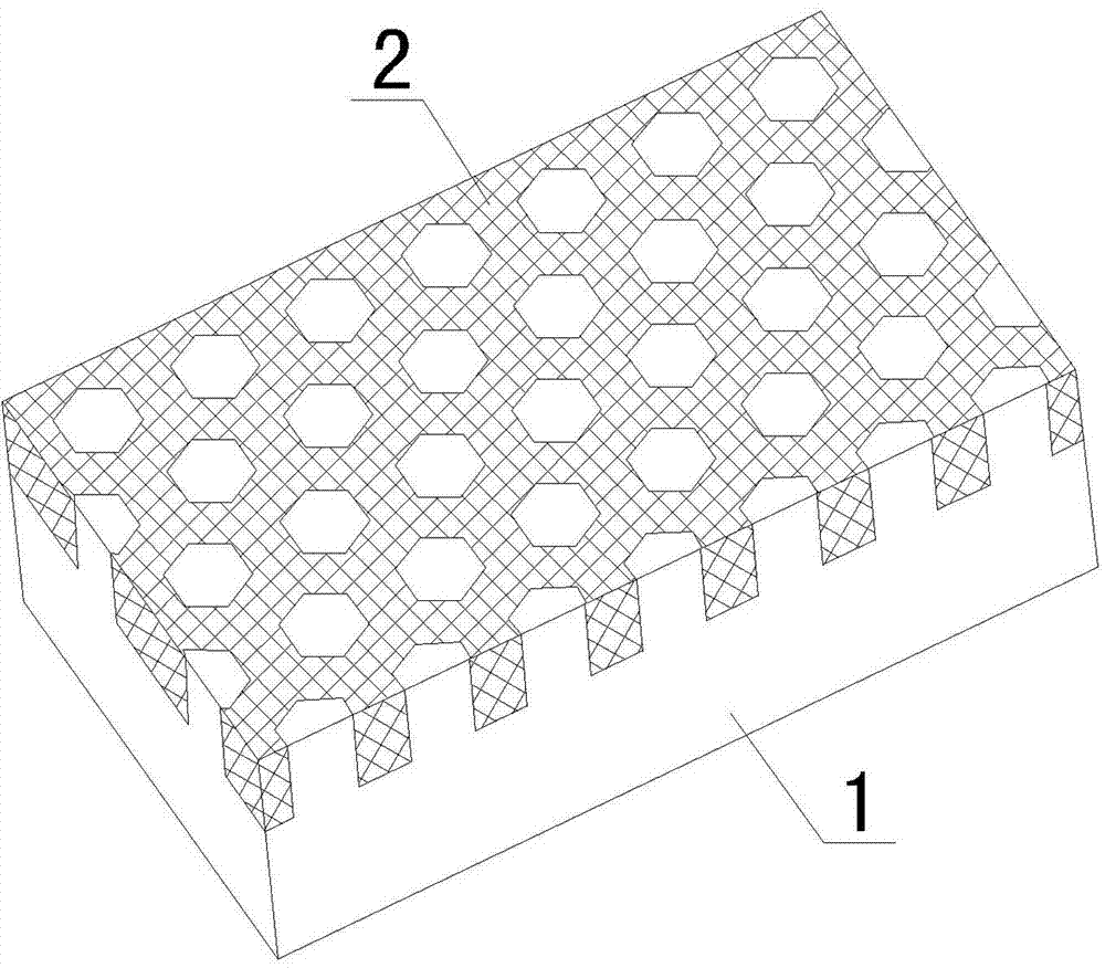 Composite wear-resistant part preparation method