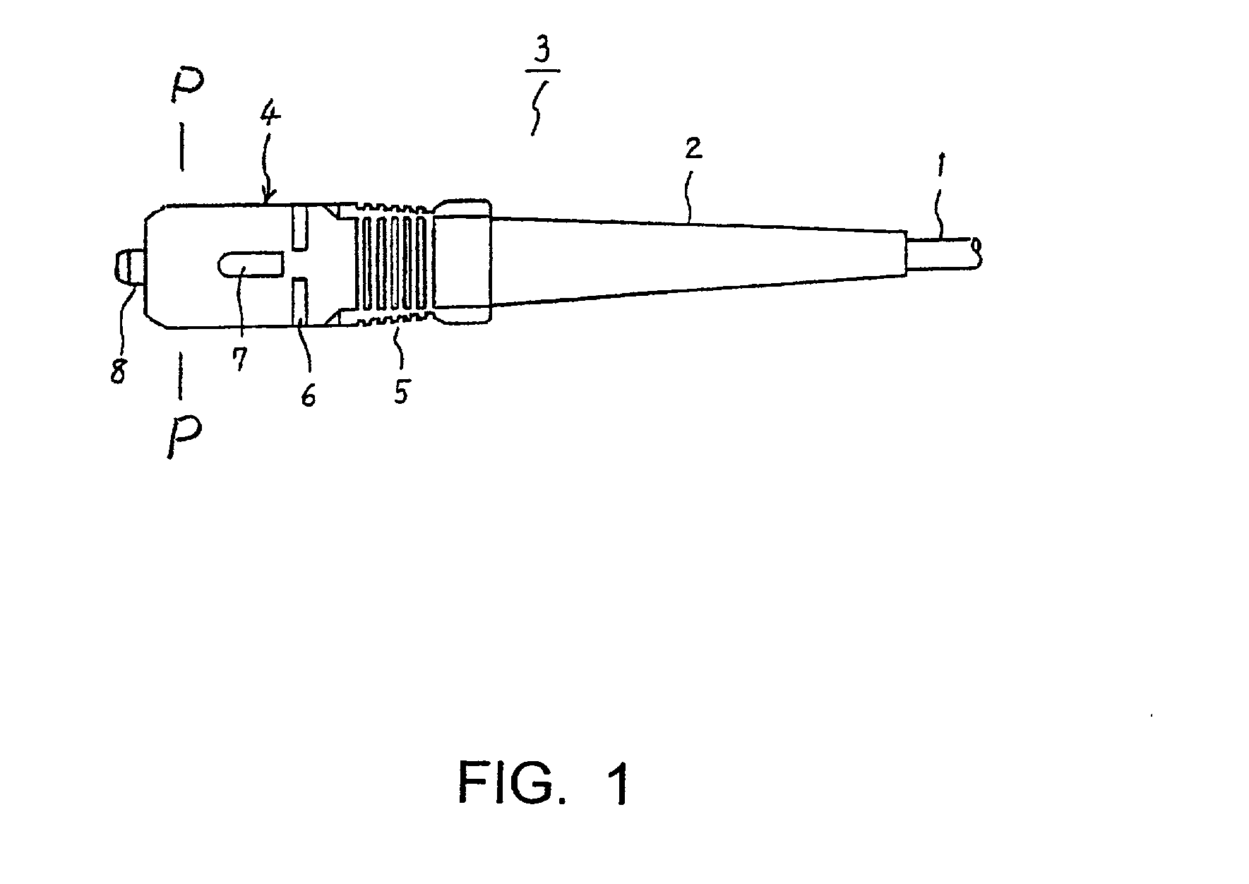 Apparatus for connecting optical connectors and printed circuit board, unit mounting the same