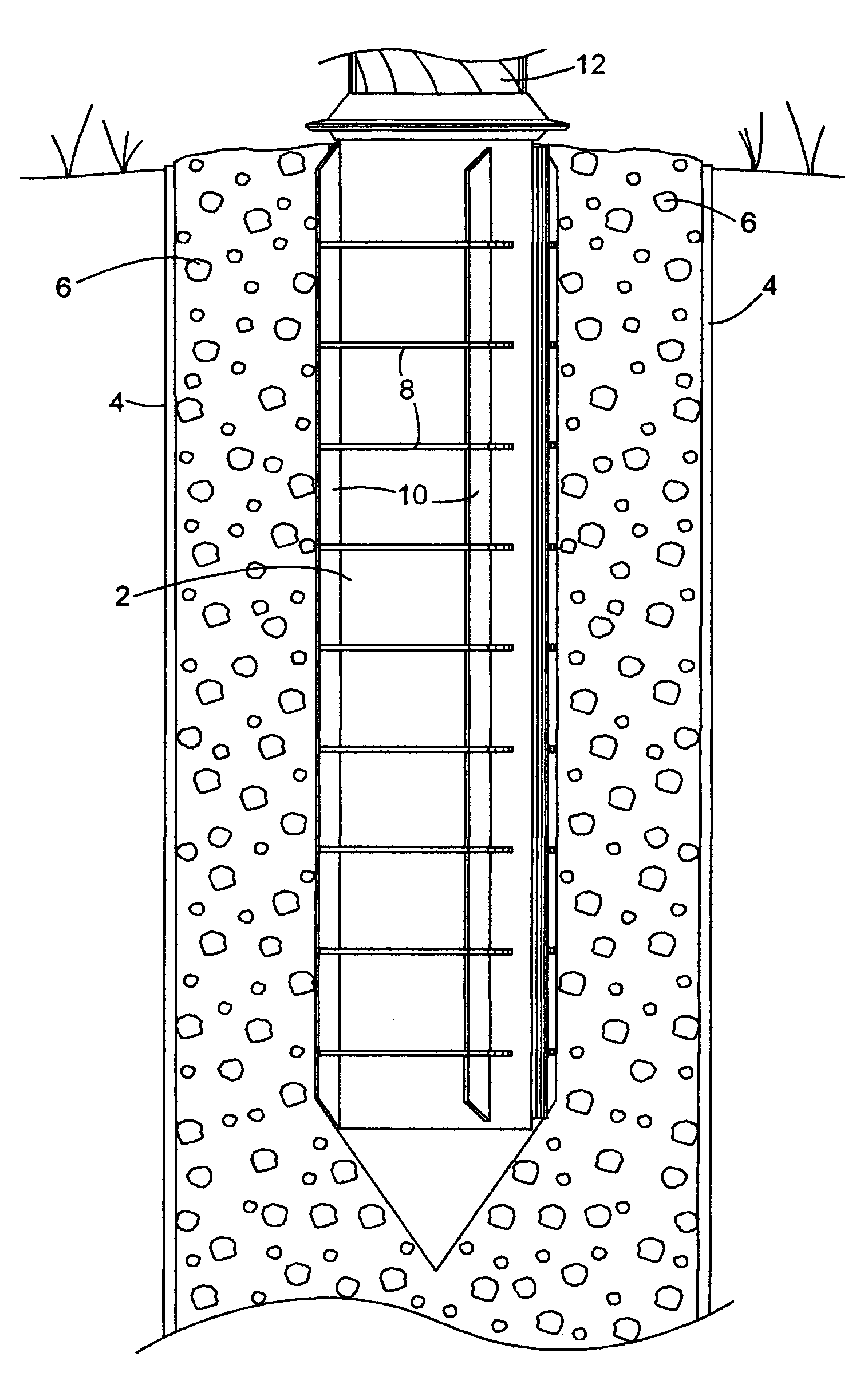 Post setting insert