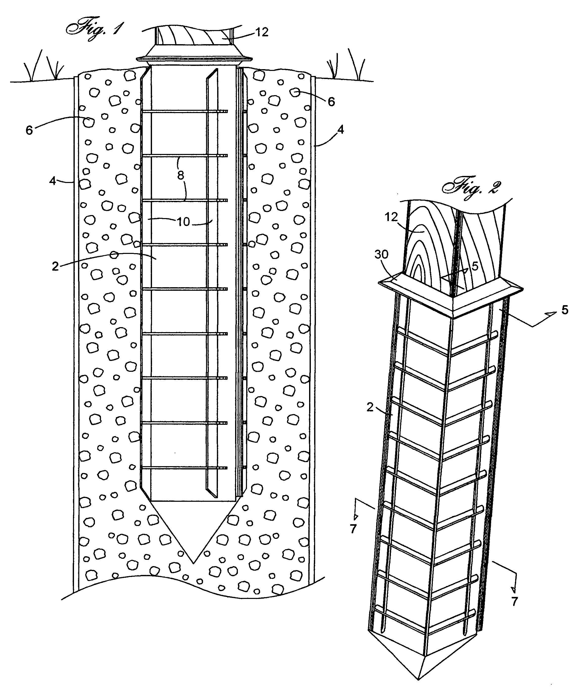 Post setting insert