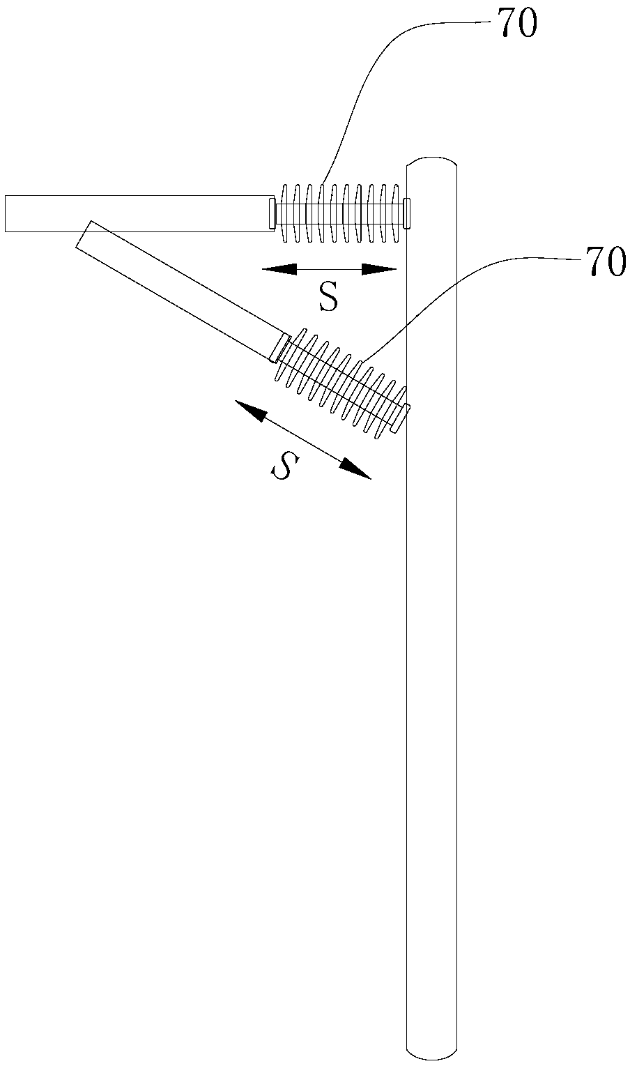 Electrical equipment decontamination device