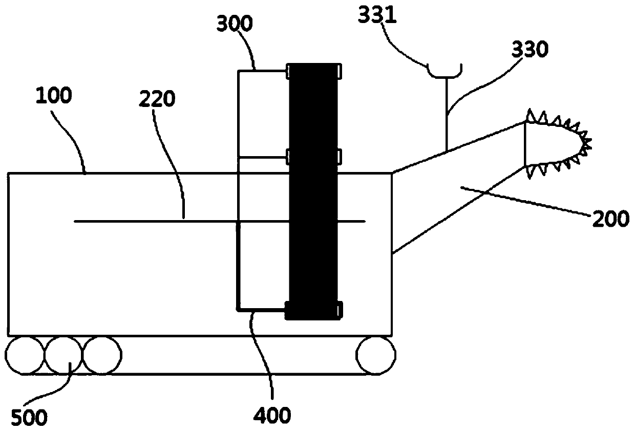 Excavating, filling and supporting construction equipment and method