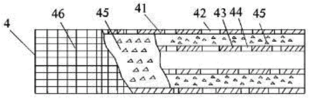 Ion-adsorption-type rare earth in-situ leaching method and leaching system thereof