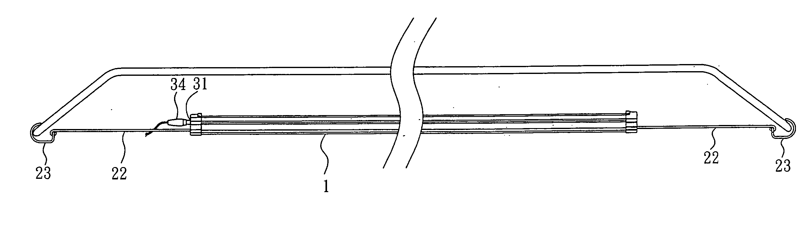 Work light structure