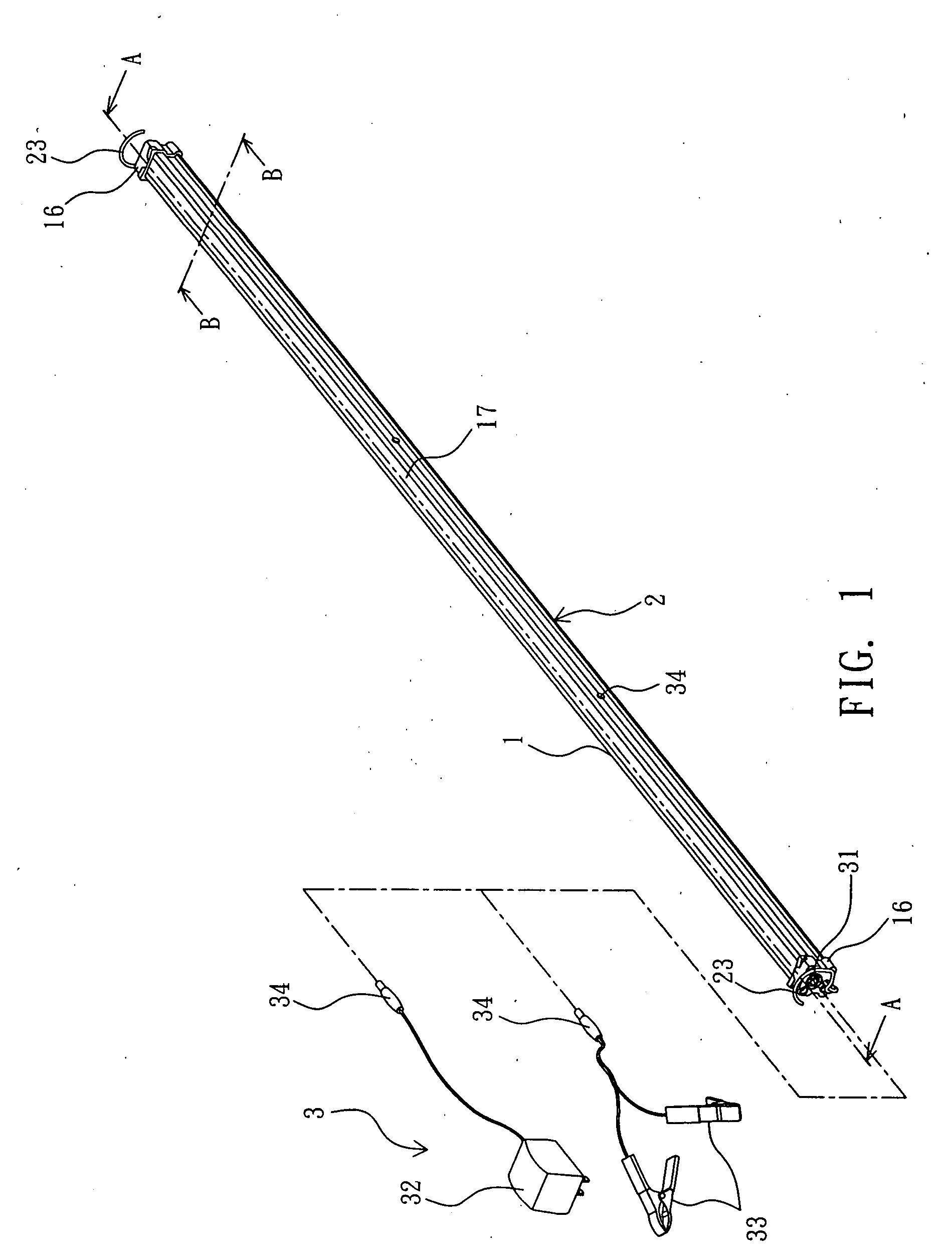 Work light structure