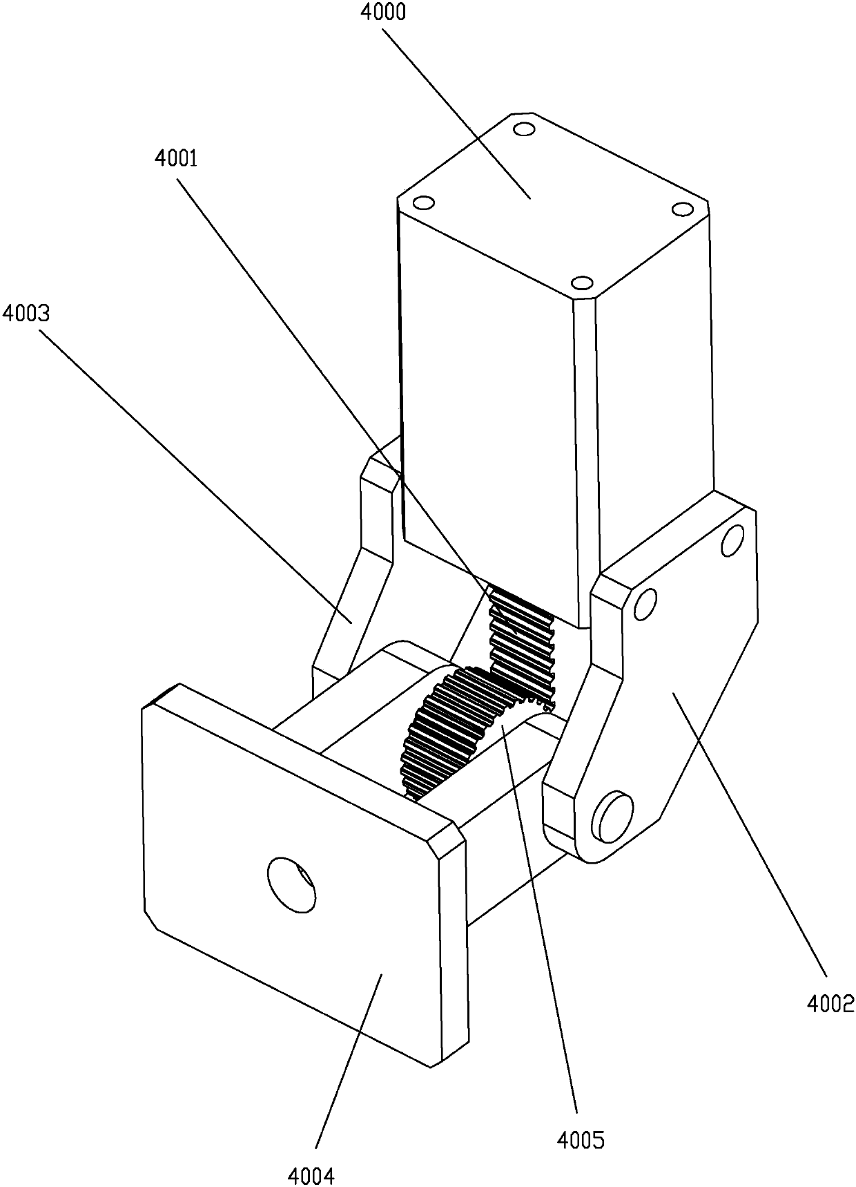 Automatic fetching and opening device for packaging bag main bag and automatic packaging production line