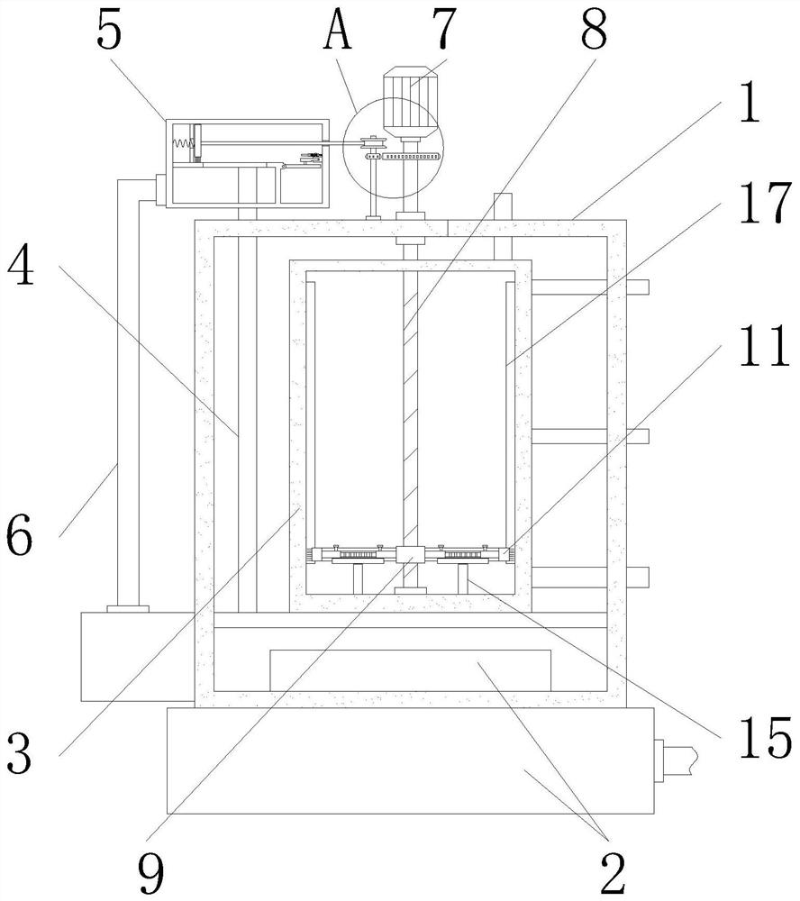 Environment-friendly natural gas boiler with smoke backflow supplementary heating function