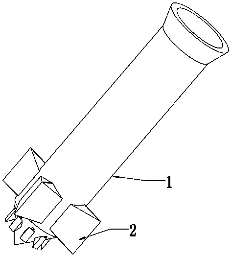 Braised meat punching nail