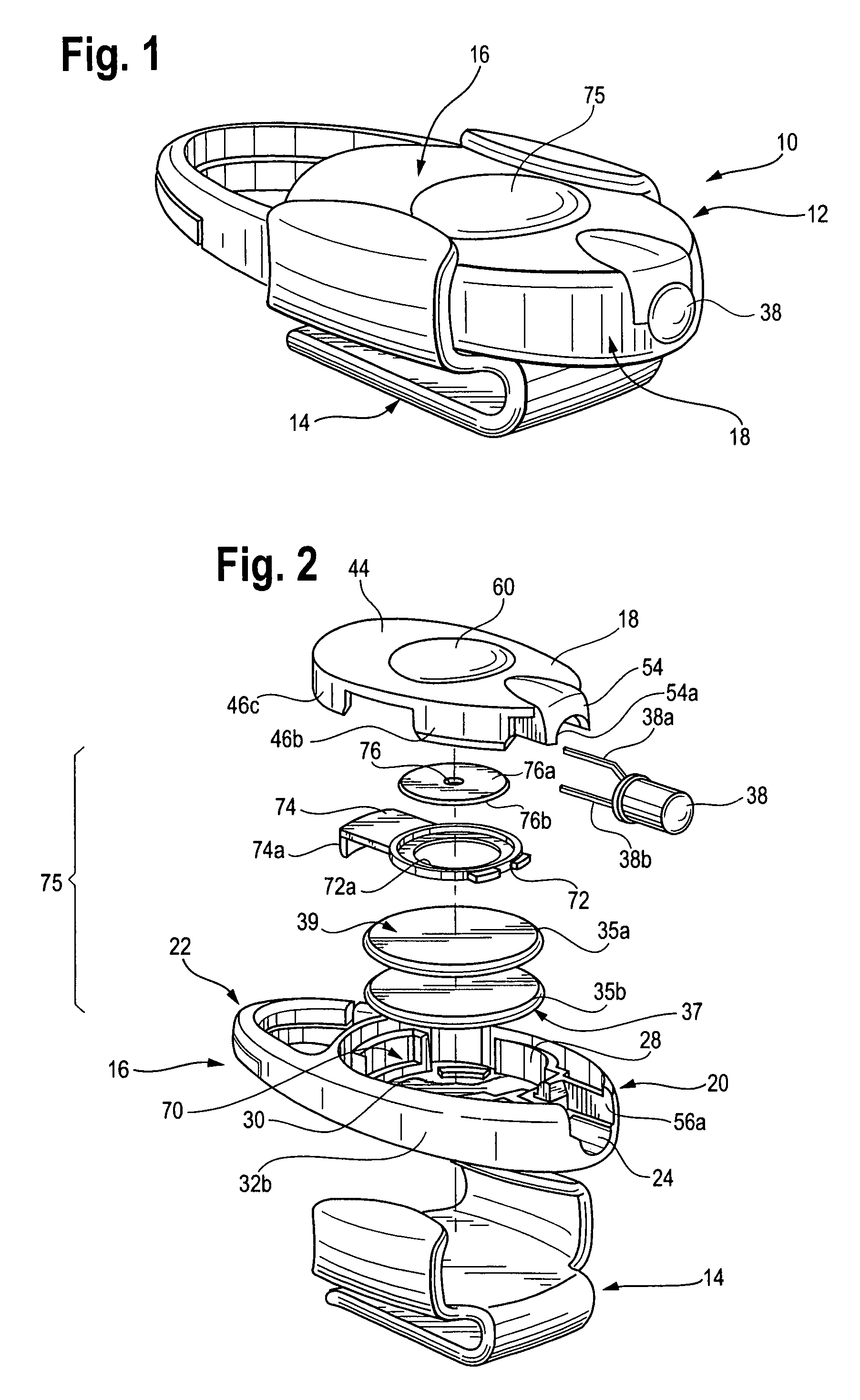 Miniature LED flashlight with snap-on carrier