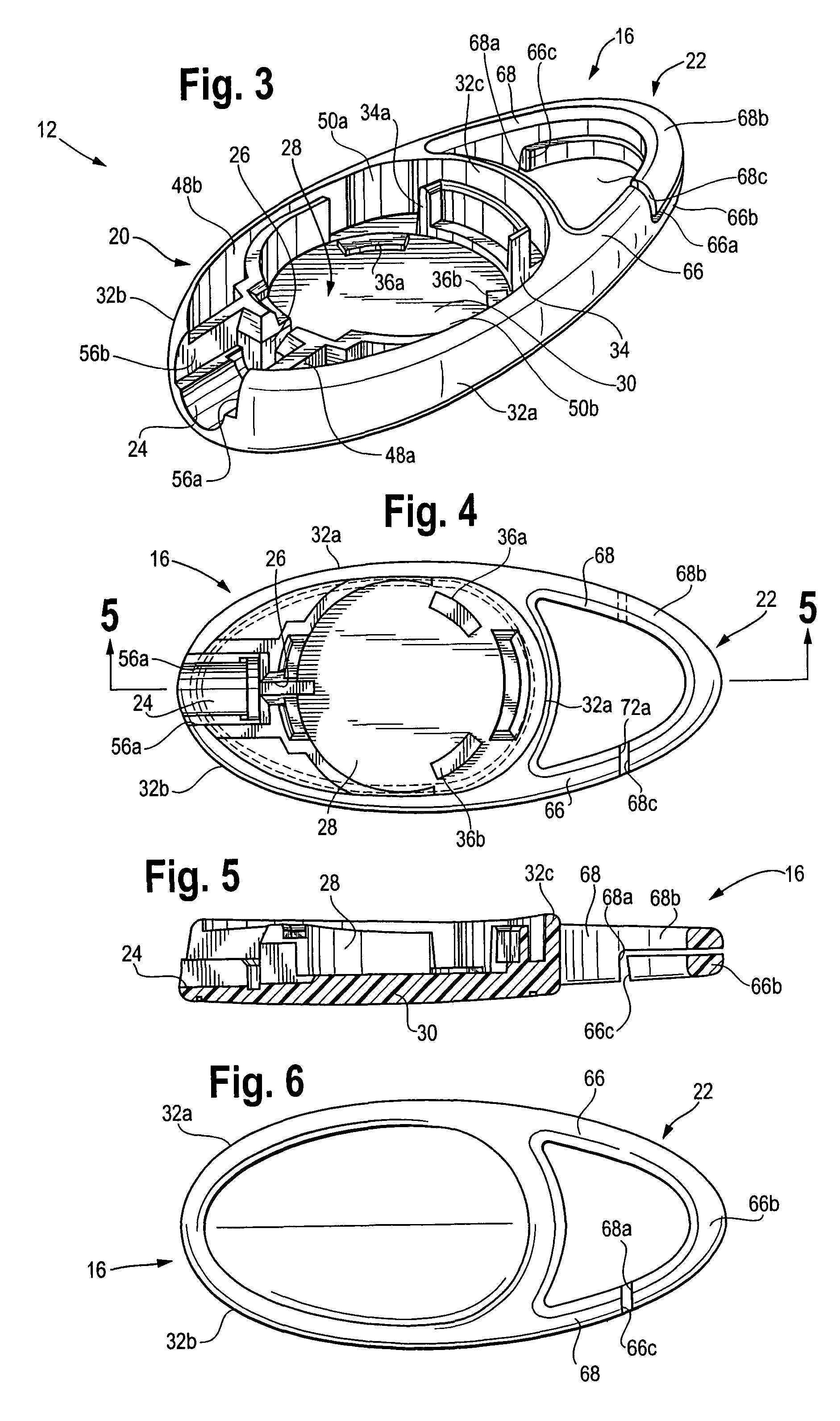 Miniature LED flashlight with snap-on carrier