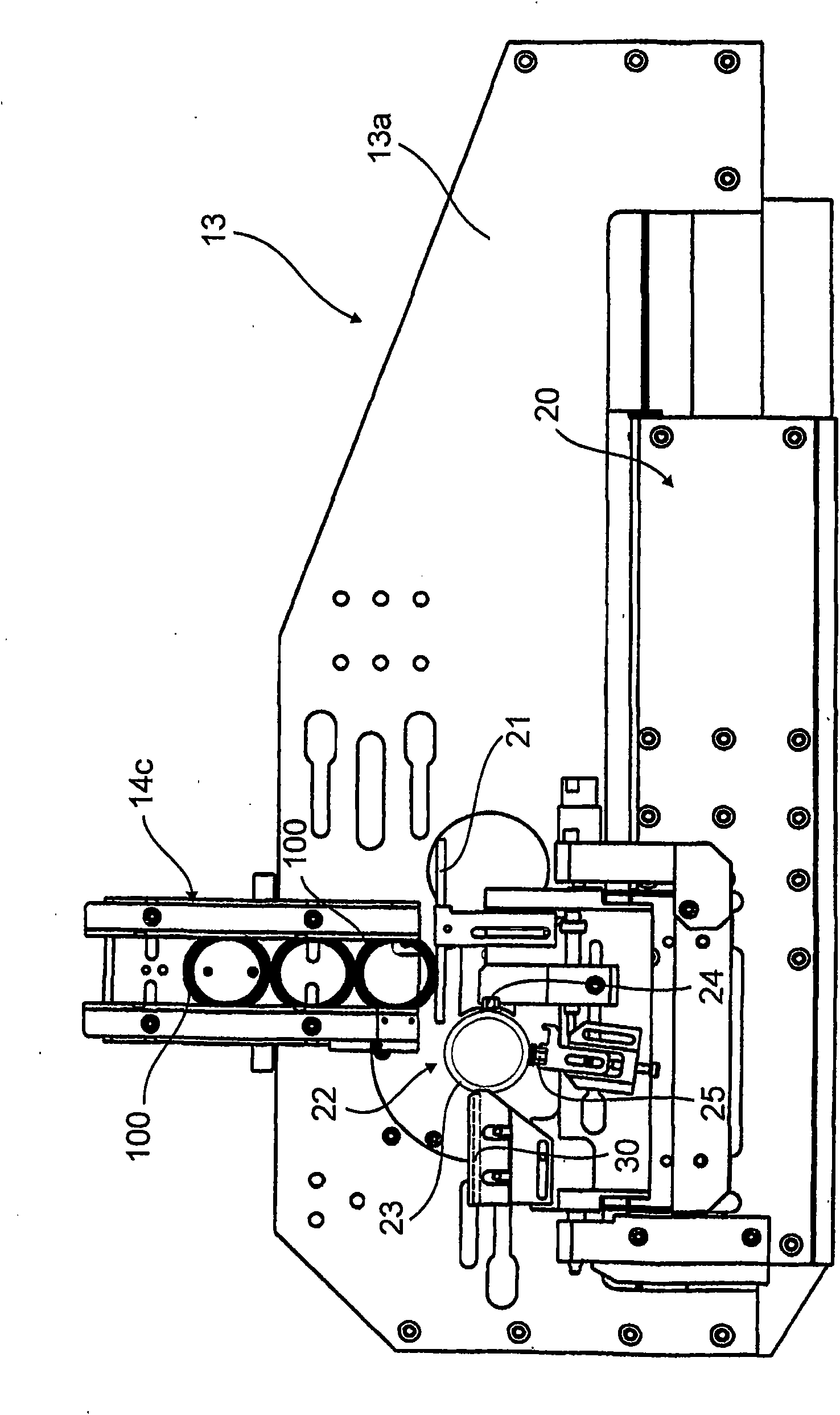 Grinding machine for bearing rings