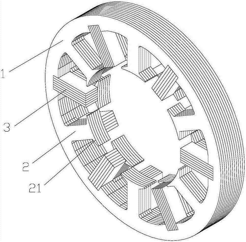 Stator assembly, motor and compressor