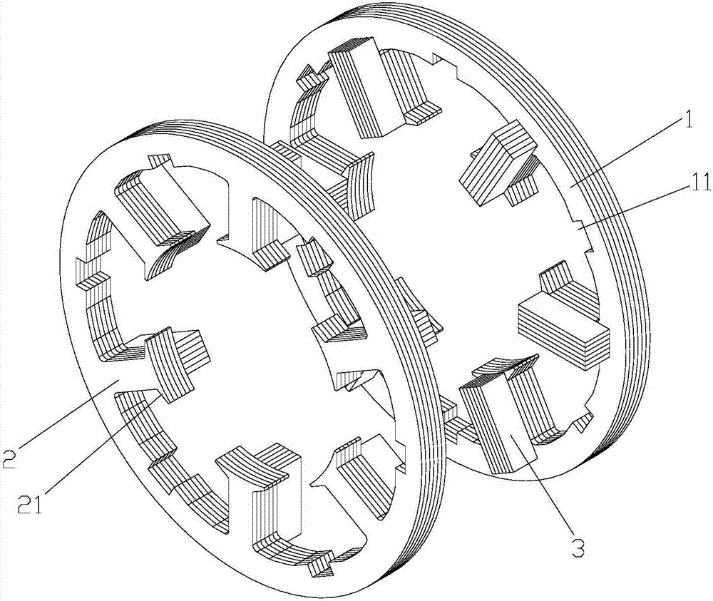 Stator assembly, motor and compressor