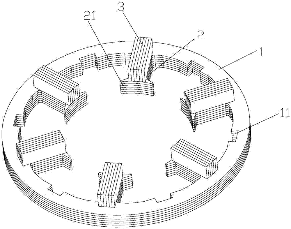 Stator assembly, motor and compressor