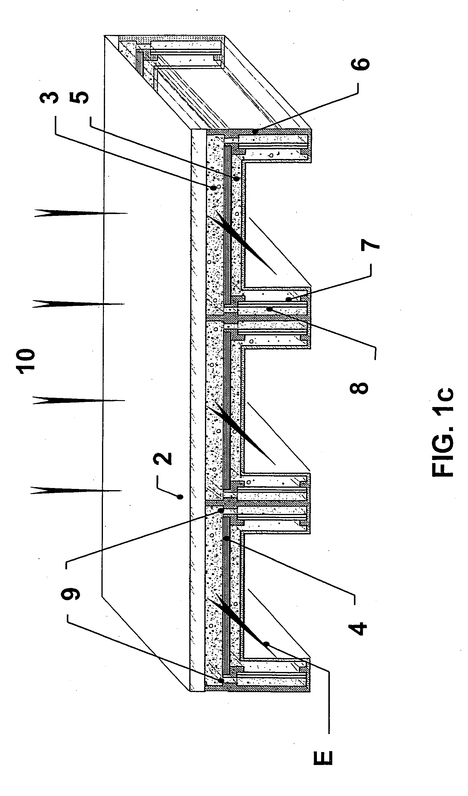 Integrated photoelectrochemical cell and system having a liquid electrolyte