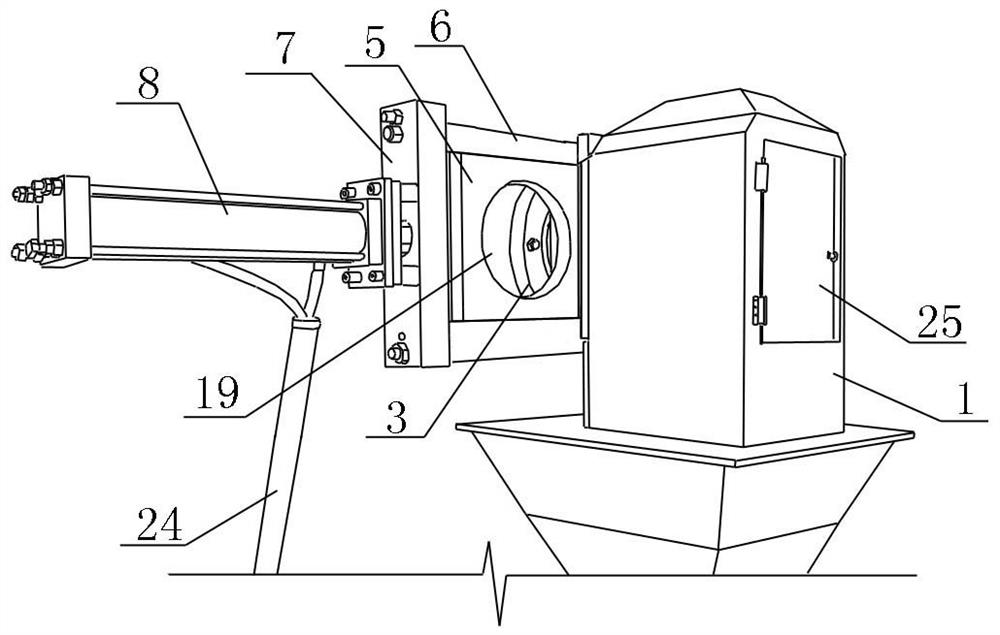 Plastic pre-extrusion machine die structure and operation method thereof