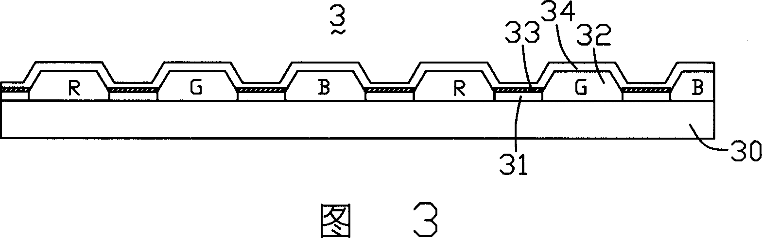 Colorful filter and its production method, liquid crystal display and its production method