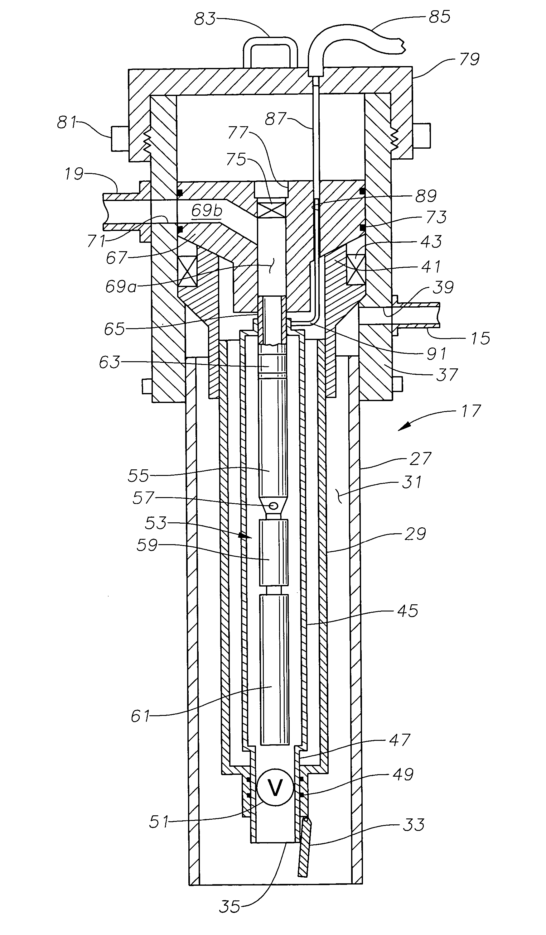 ROV retrievable sea floor pump