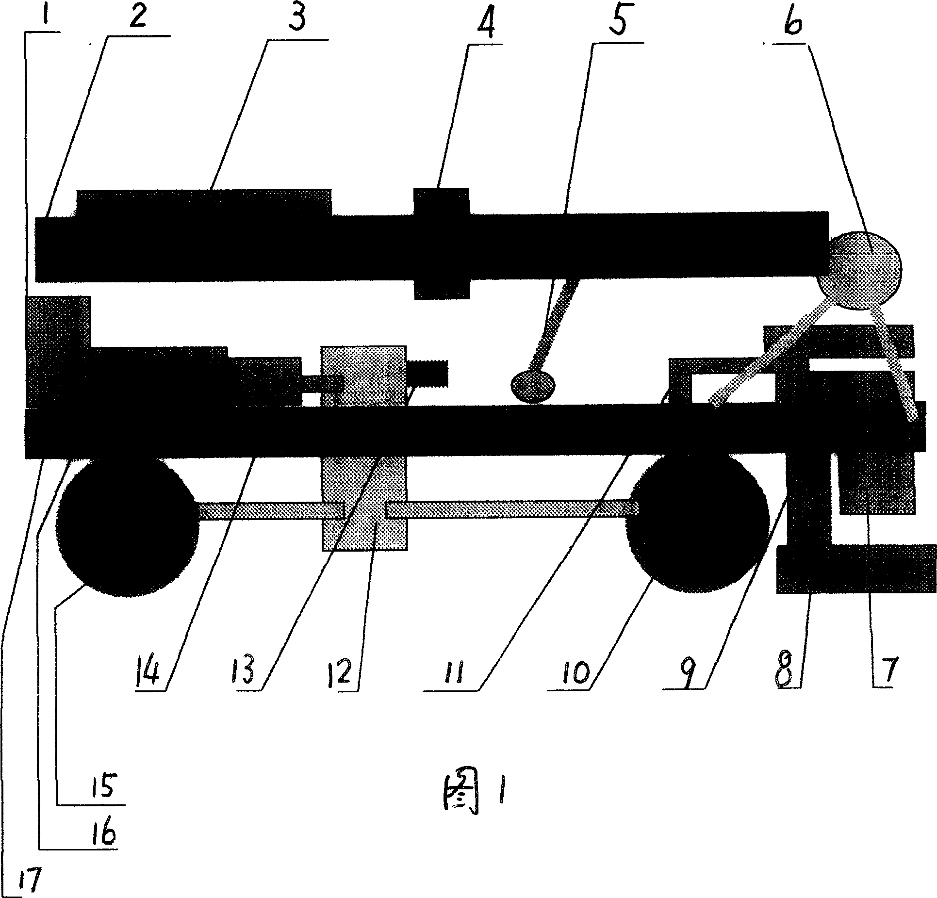 Drill floor well repairing machine without manual operation in well mouth