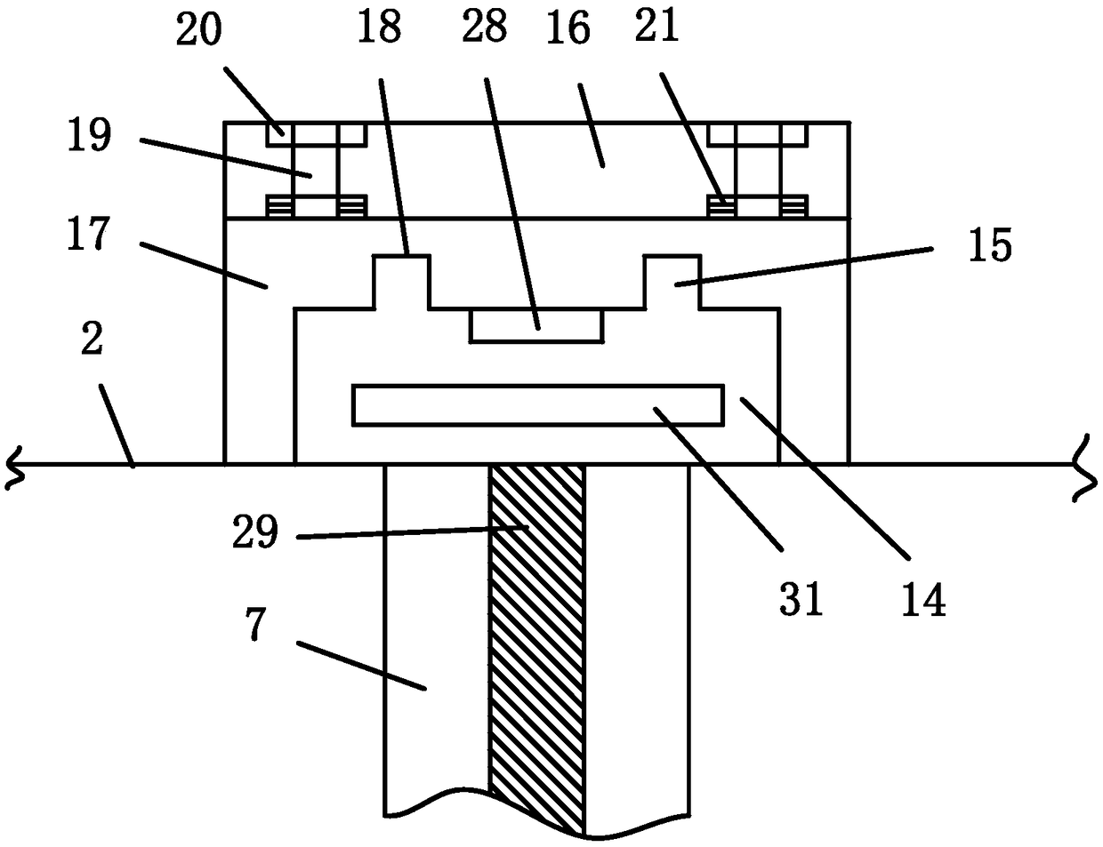 Thickening damping type high-speed railway II type track plate and construction technology thereof