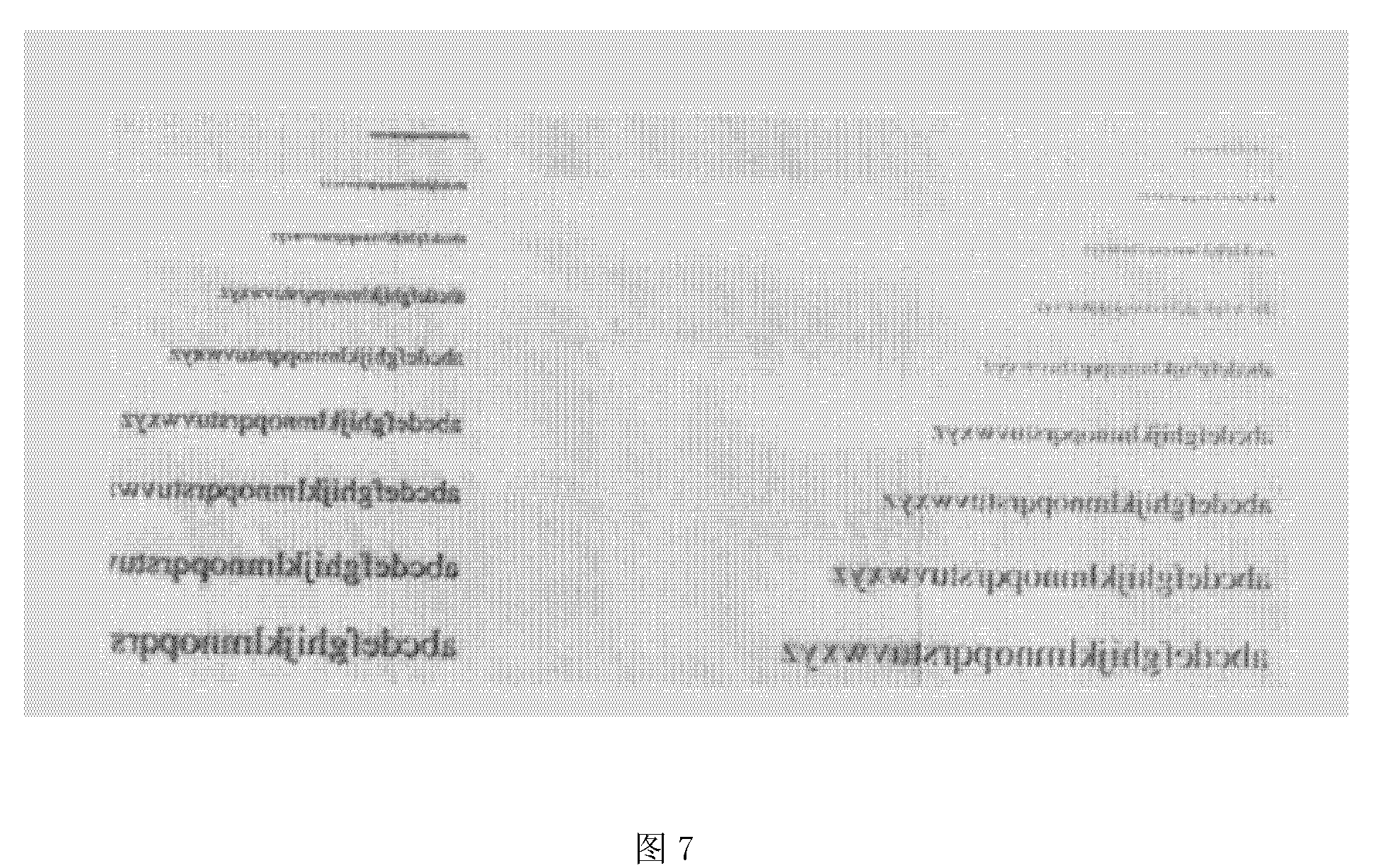 Superfine carving method of small characters