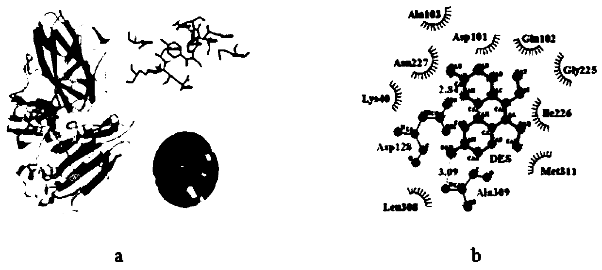 Method for rapid catalytic degradation of diethylstilbestrol