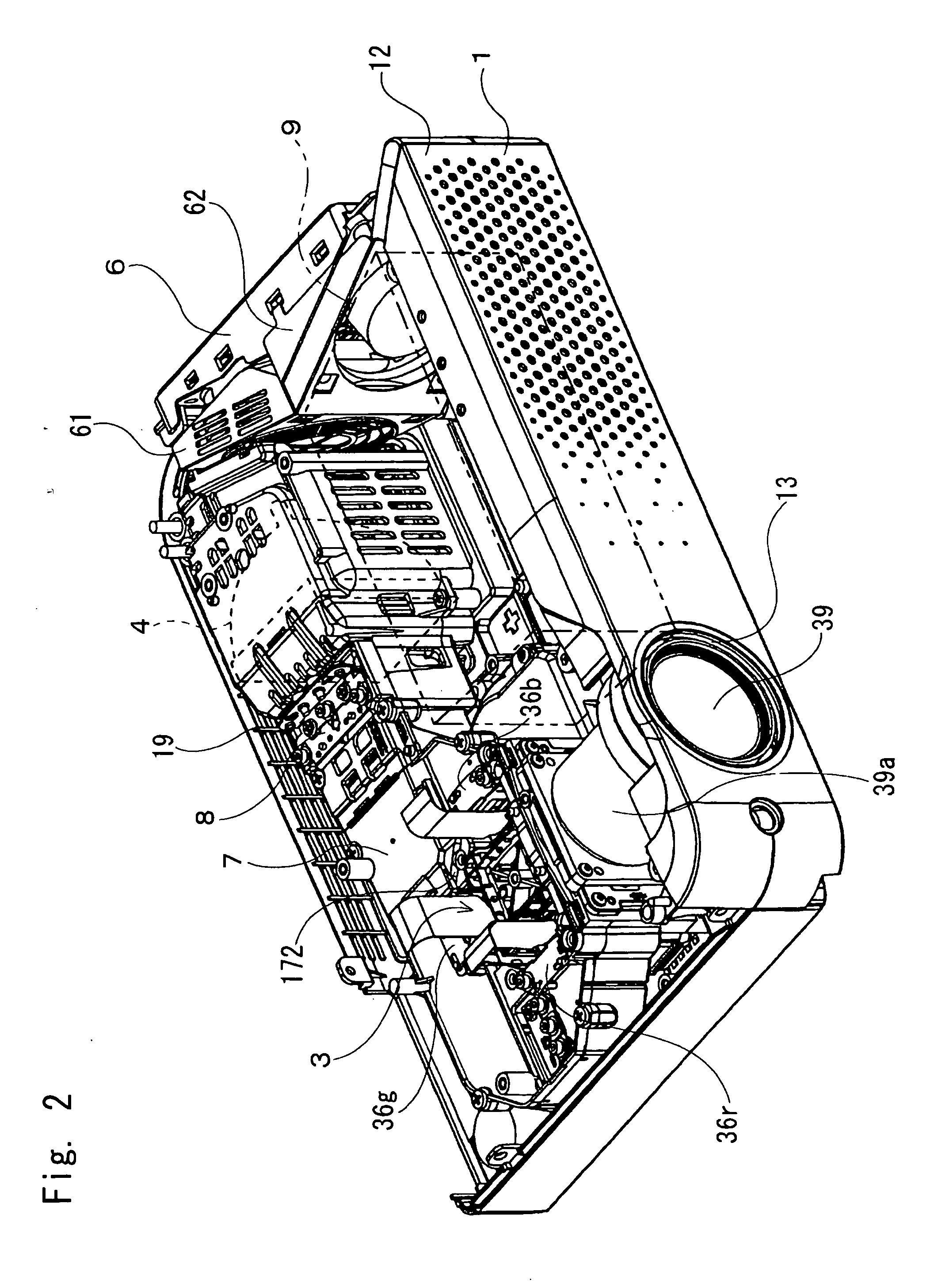 Projector device