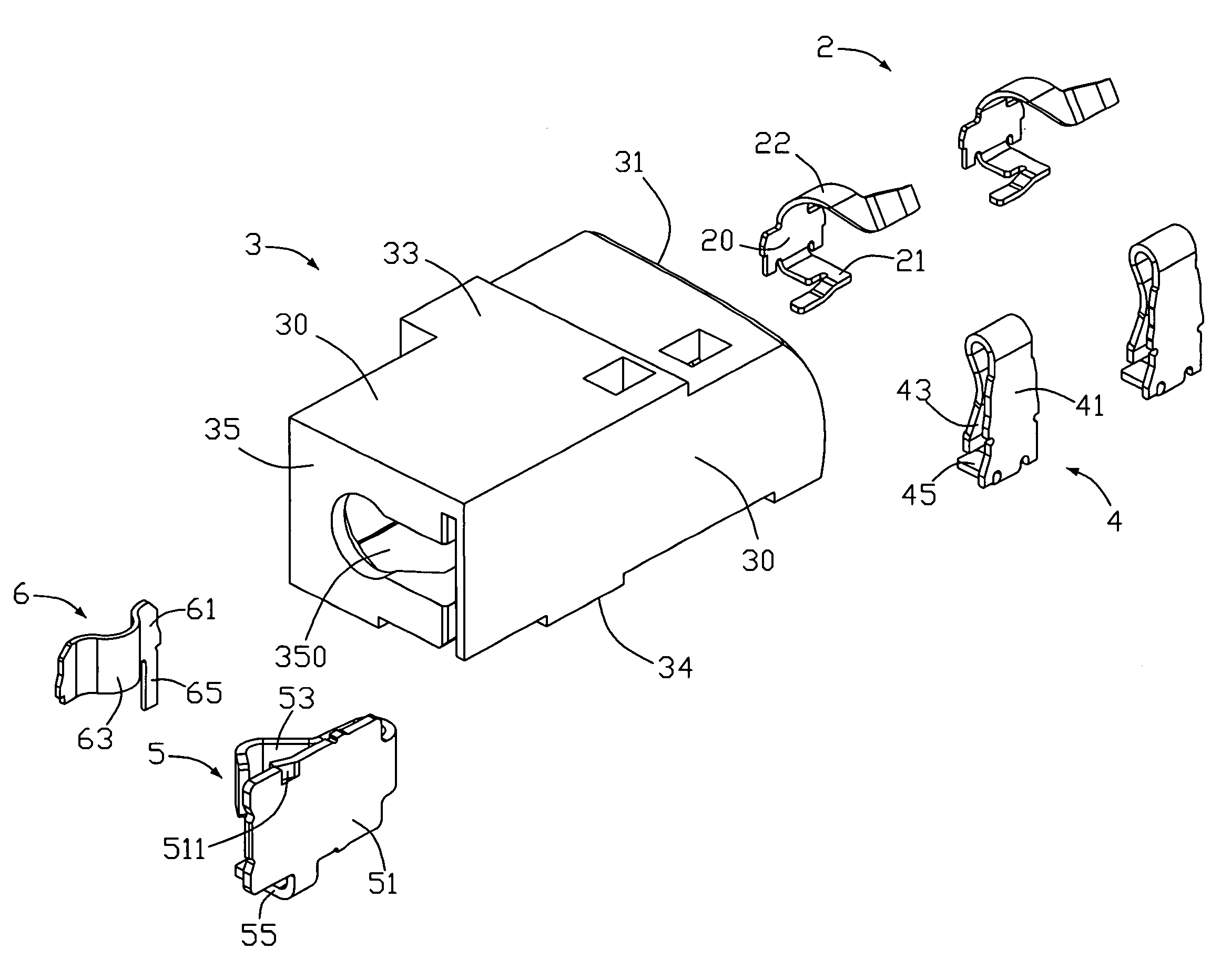 Audio jack connector