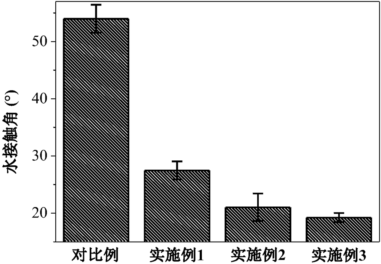 Modifying method for polyamide film composite film, polyamide film composite film and application thereof