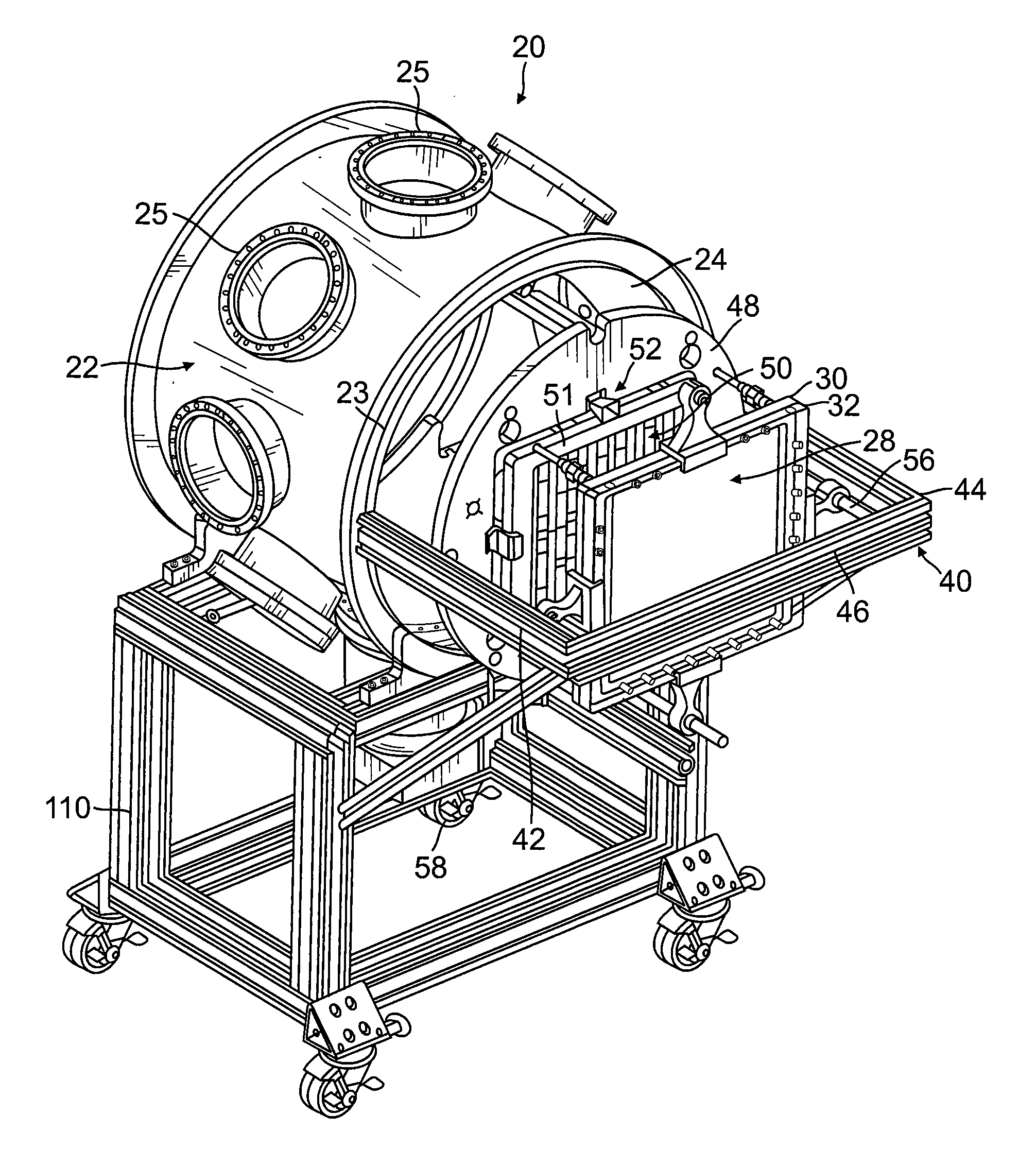 Radio frequency transparent thermal window