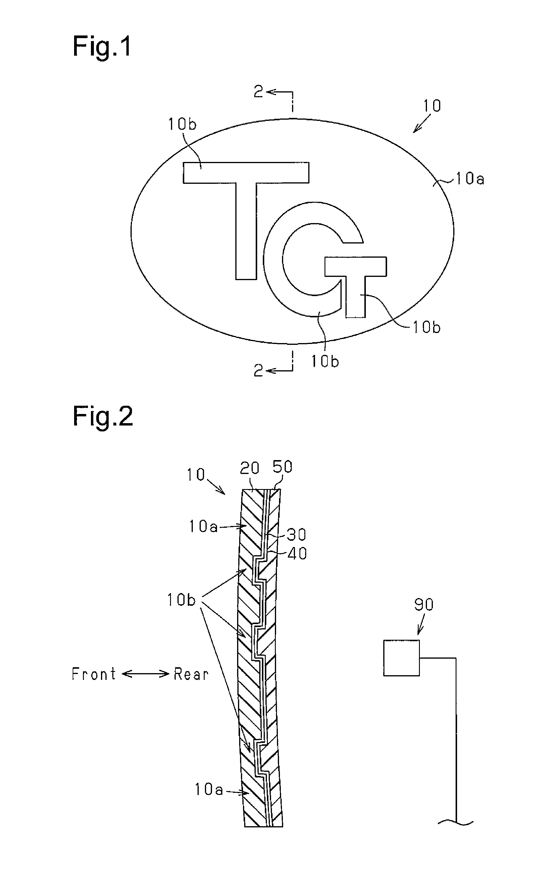 Radio-wave transparent cover and method for manufacturing radio-wave transparent cover