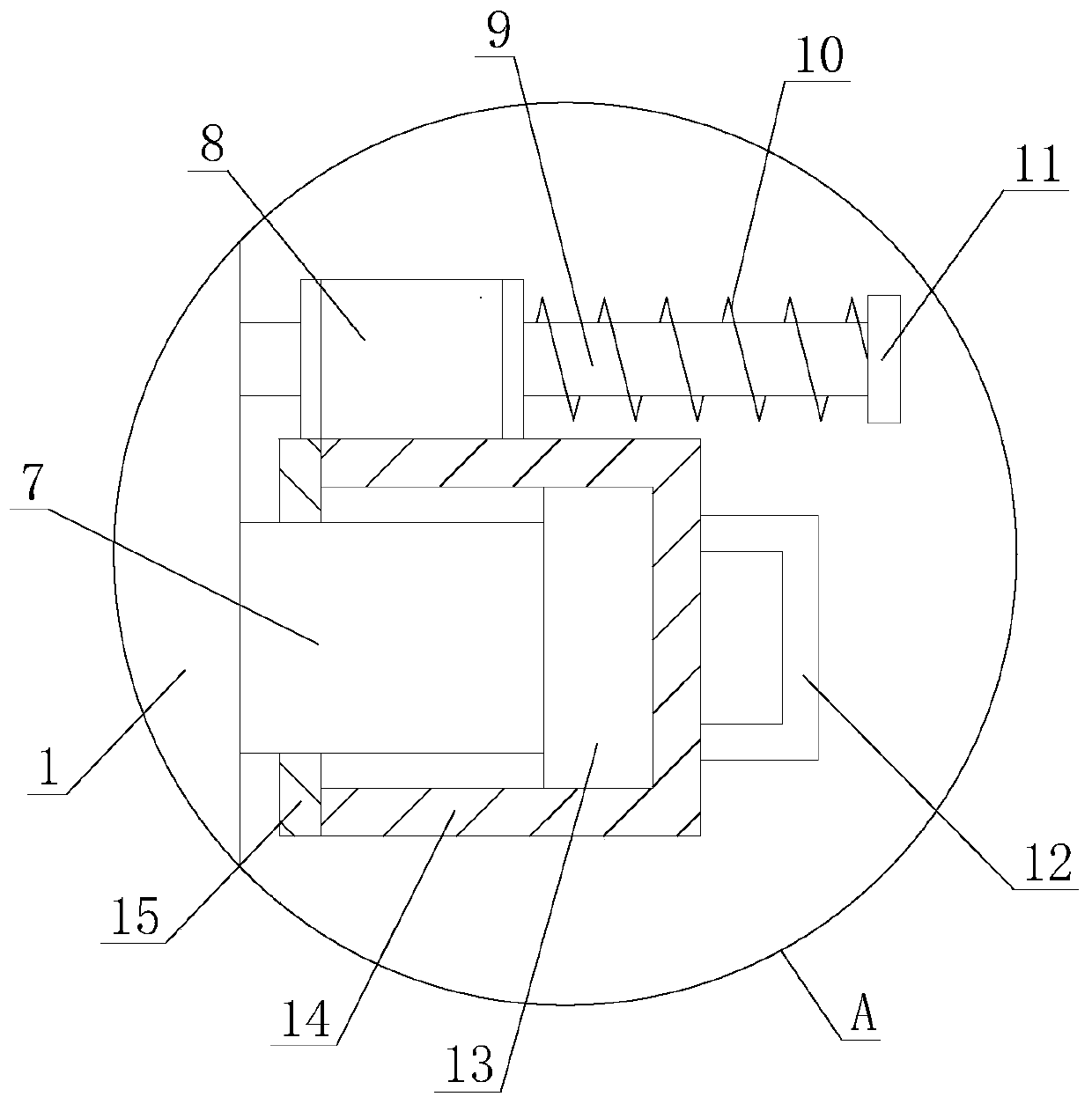 Single hydraulic prop with good supporting effect and dustproof function of valve nozzles