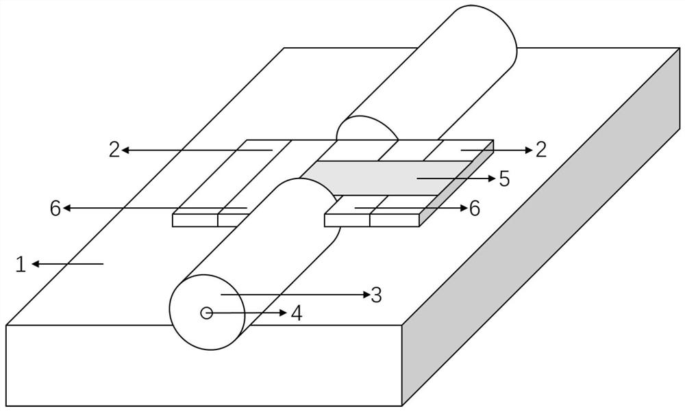 I-shaped microstructure optical fiber electro-optical modulator based on two-dimensional material coating