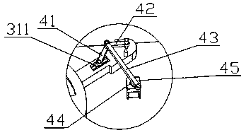 Ventilation device for temporary building