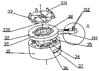 Ventilation device for temporary building