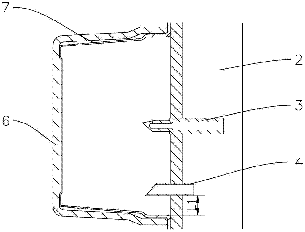 An easy-to-clean horizontal brewing beverage machine