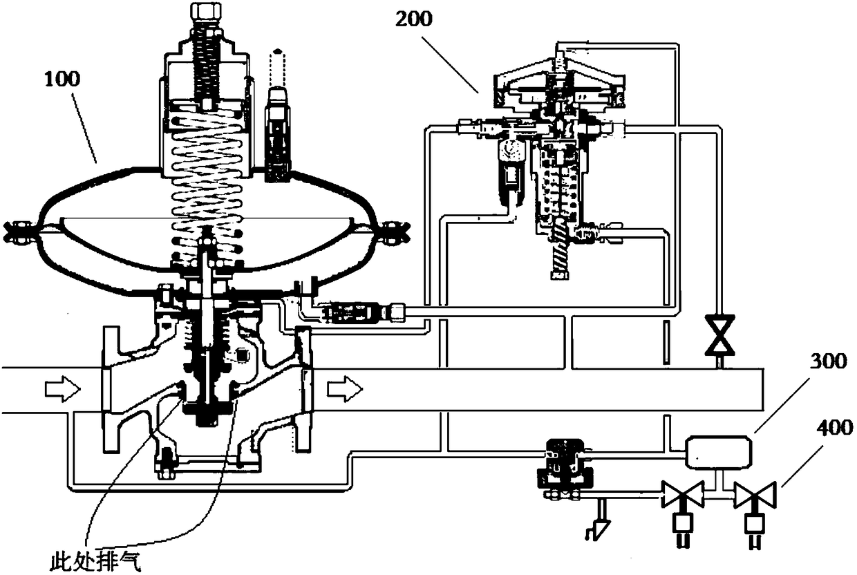 Fuel gas pressure regulator with remote pressure regulating function and remote pressure regulating method thereof