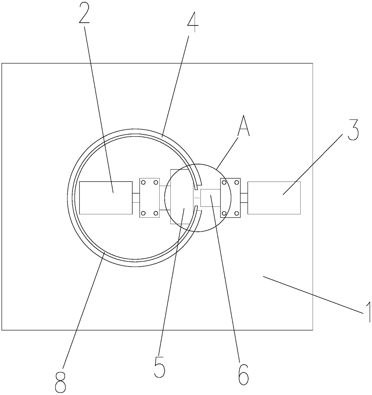 Tooling for machining internal sinking amount of piston ring and using method thereof